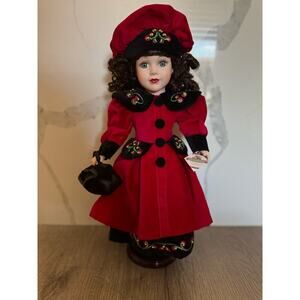 1998 Victorian Collection Genuine Porcelain Doll by Melissa Jane The Brass Key